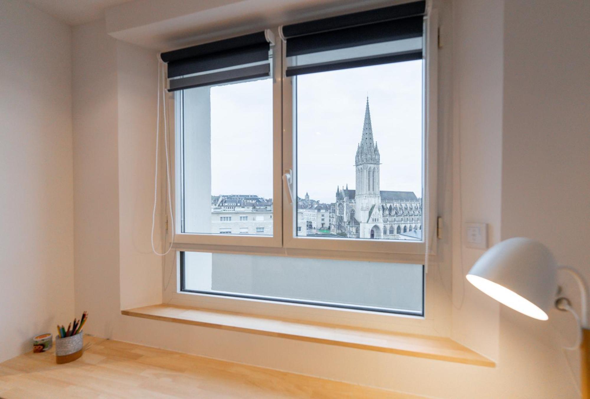 Appt Premium Centre Chateau Terrasse 2 Chambres 6P Vue Exceptionnelle 凯恩 外观 照片