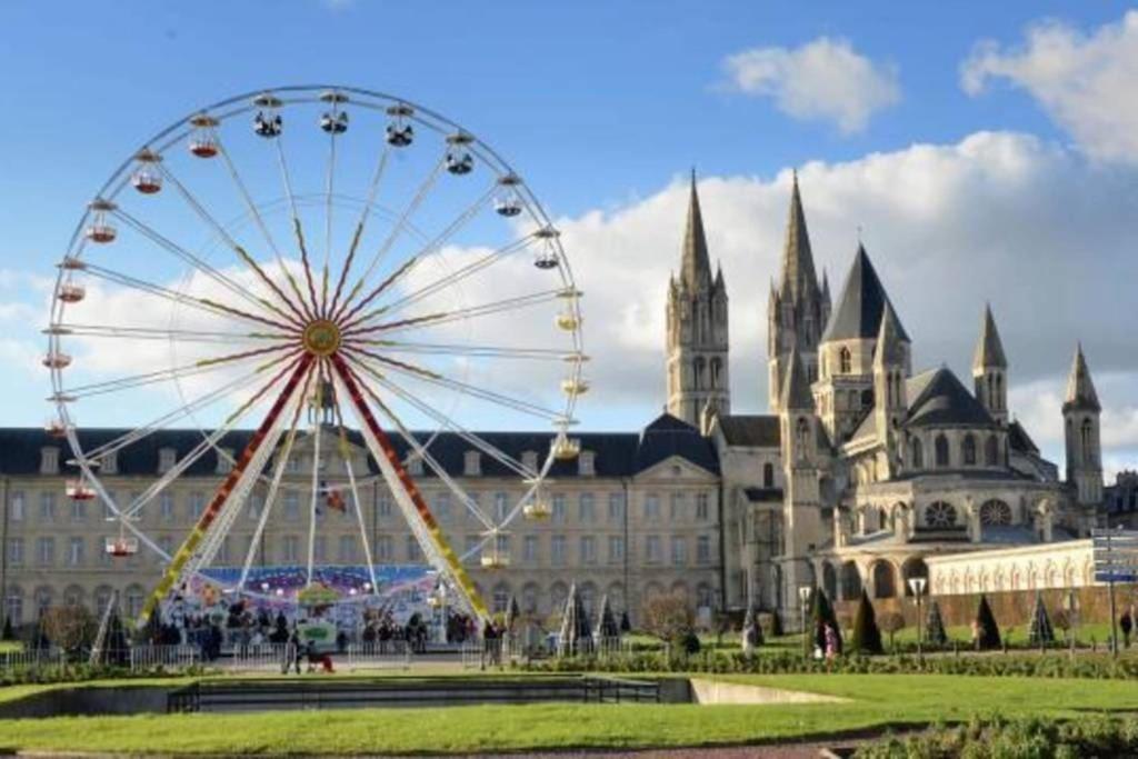 Appt Premium Centre Chateau Terrasse 2 Chambres 6P Vue Exceptionnelle 凯恩 外观 照片